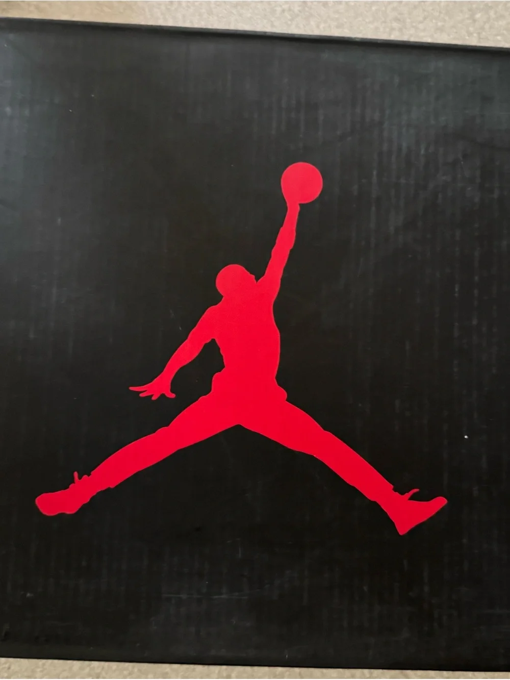 Jordan White Sneakers with Red Jumpman Accents